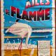 Original cinema poster "Wings of Flame" Camargue 65x100cm 1965