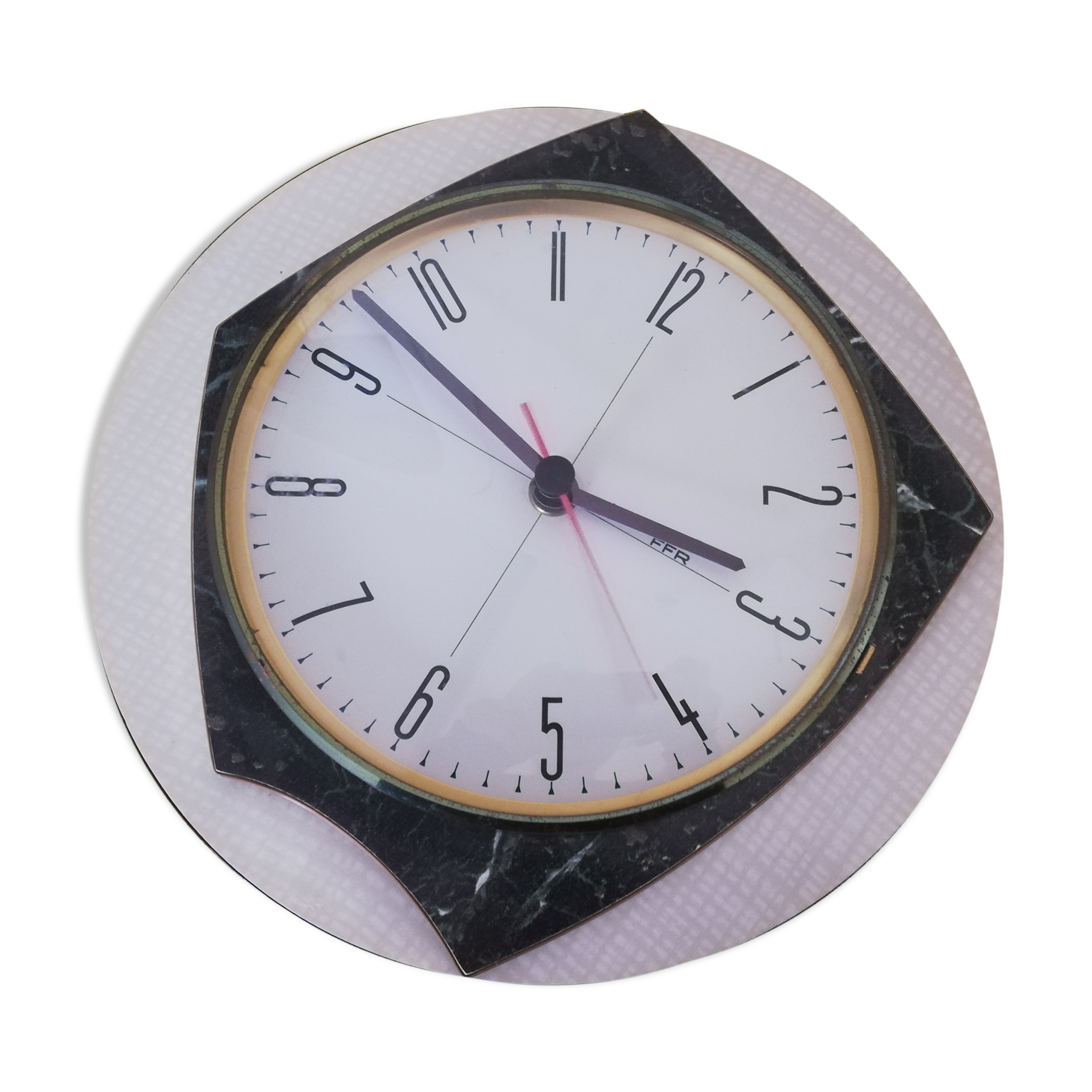 Seventies vintage formica clock