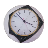 Horloge formica vintage seventies