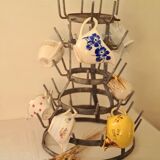 Antique bottle hedgehog