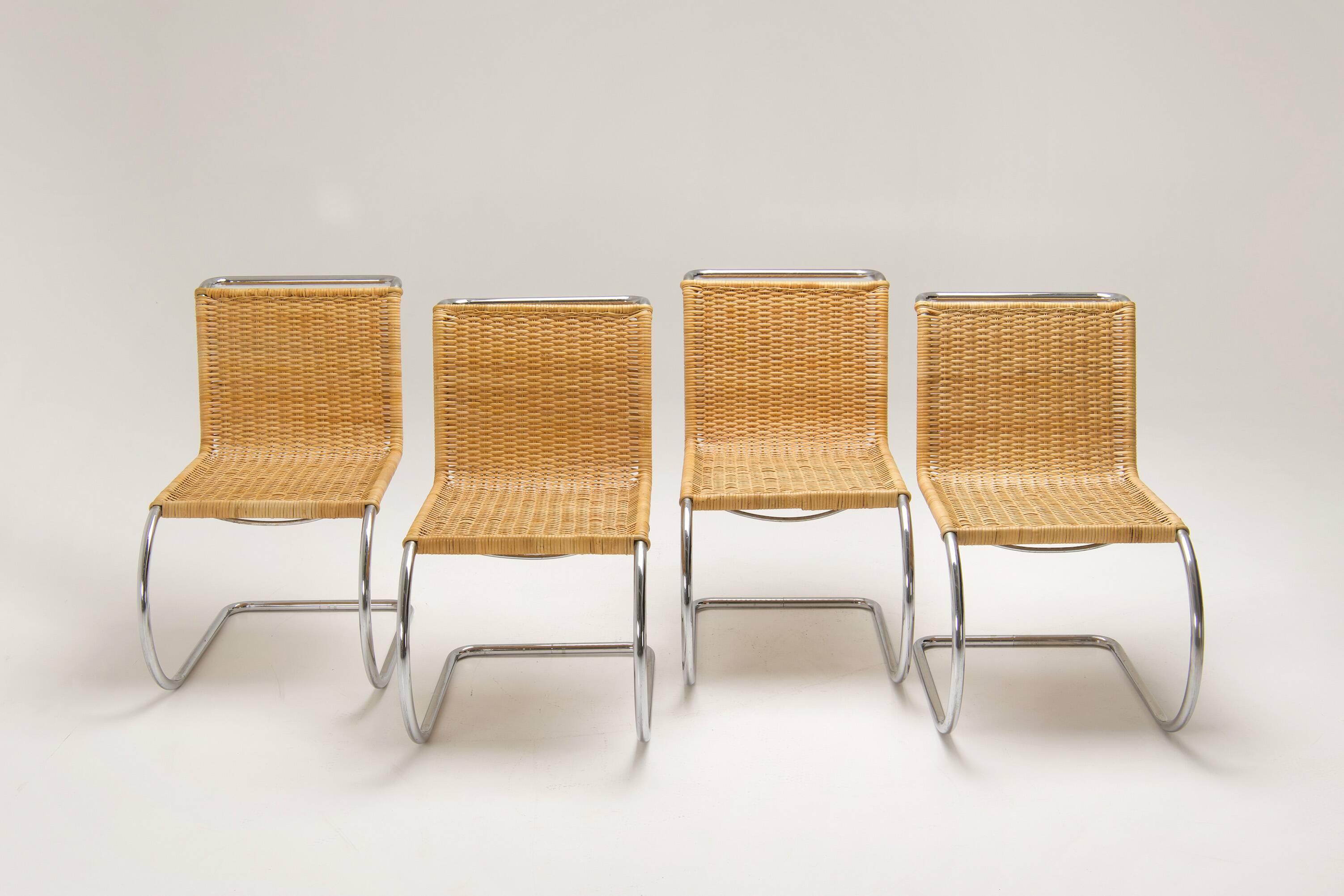 A set of four "S 533 R" Cantilever Chairs - Mies van der Rohe