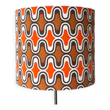 Lampshade novaline h40 d35 fabric 1970