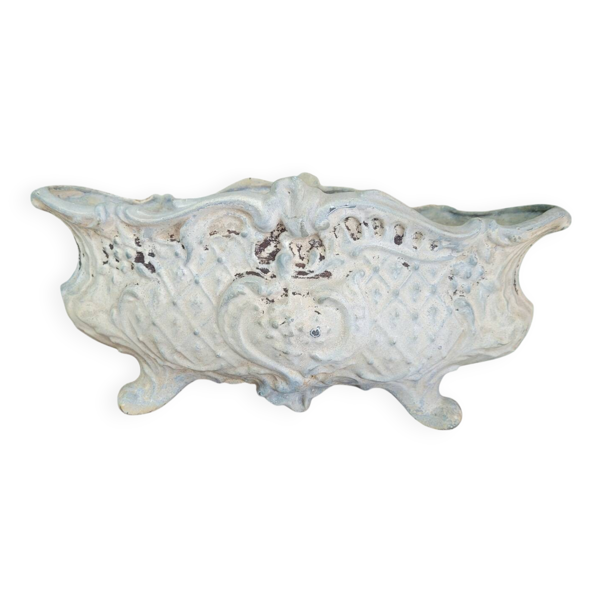 Antique cast iron planter