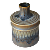 Vase original en grès flammé vintage