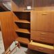 Large Scandinavian secretary cabinet in teak