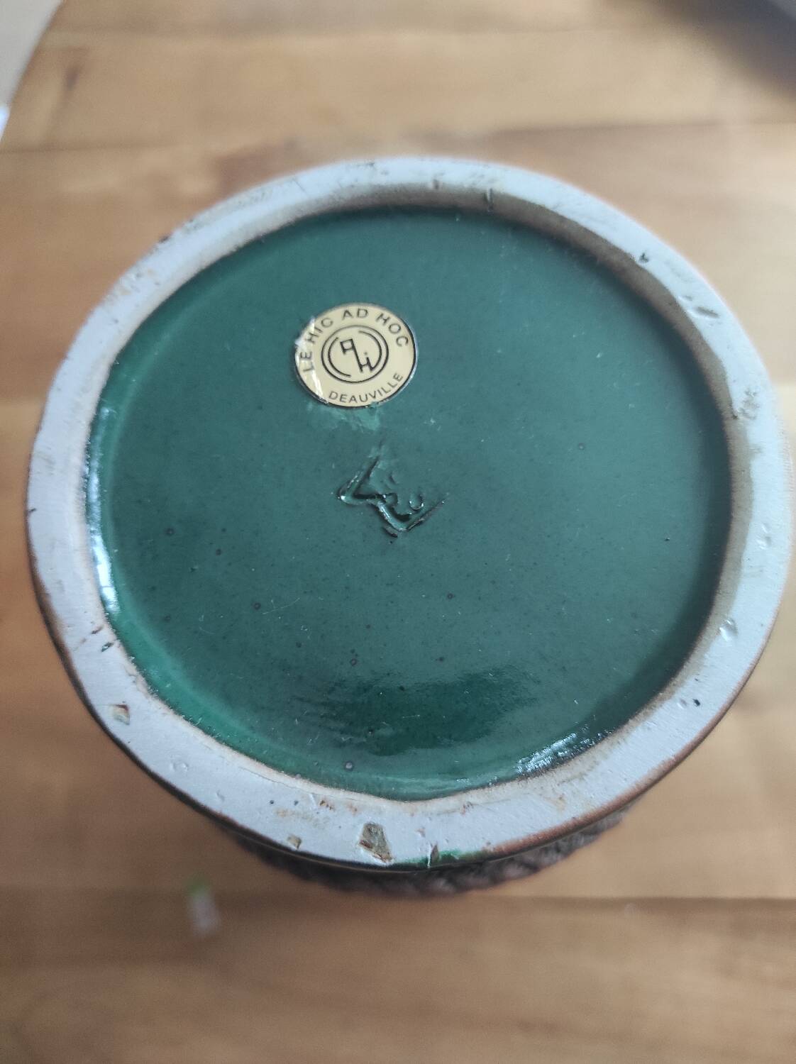 Nautical knot decor vase