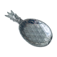 Silver pineapple dish