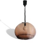 Meblo Guzzini 60s Italian pull down hanging lamp