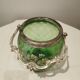 Pot en verre ou vase peint