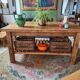 XXL solid oak kitchen island/worktop 180 x 105