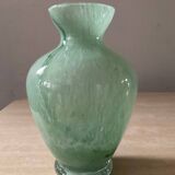 Vintage glass paste vase