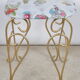 Chaise dossier coeur