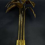 Pair of Maison Charles wall lights, "Lauriers" model, circa 1960