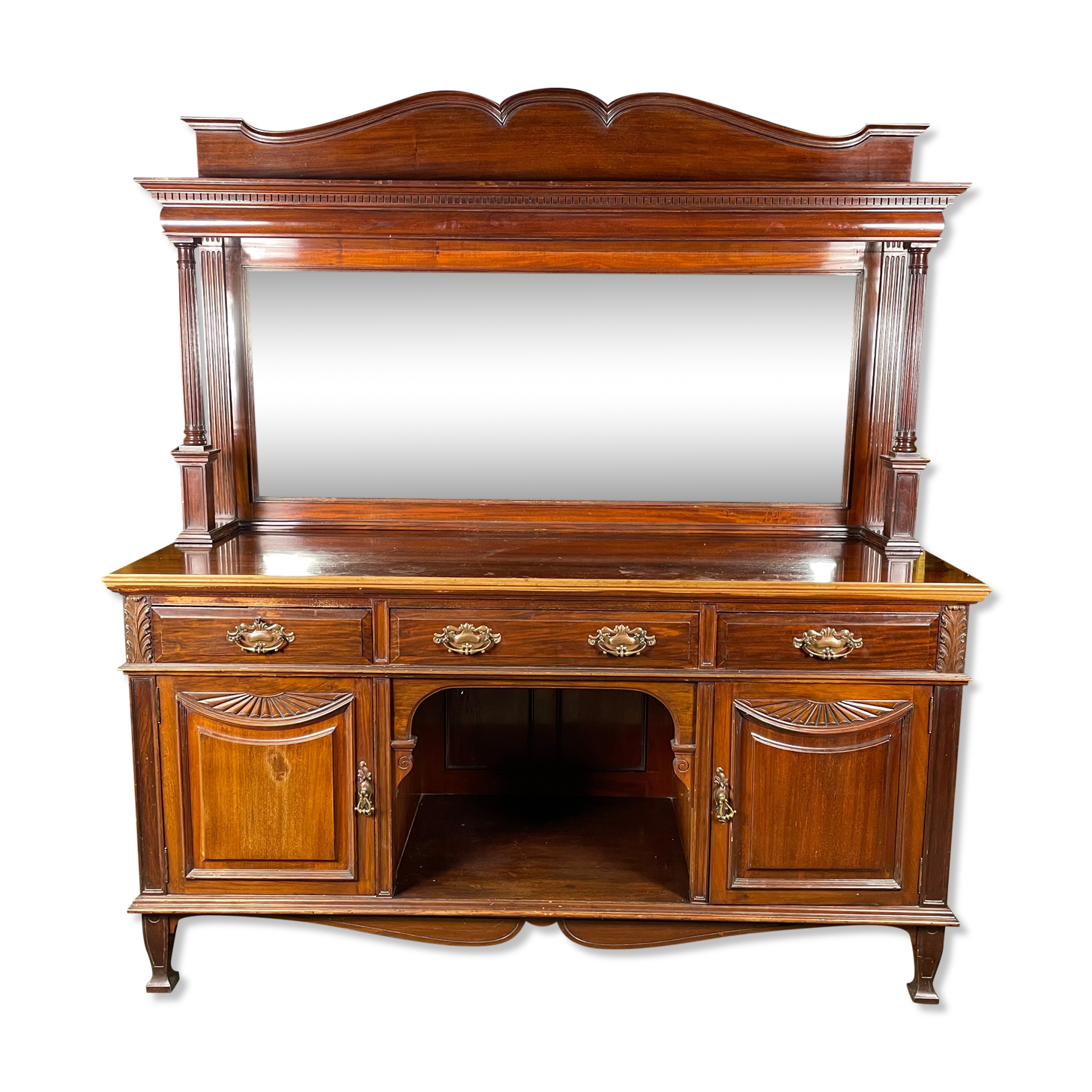English buffet in solid mahogany hobbs&compagnie london