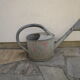 Old zinc watering can