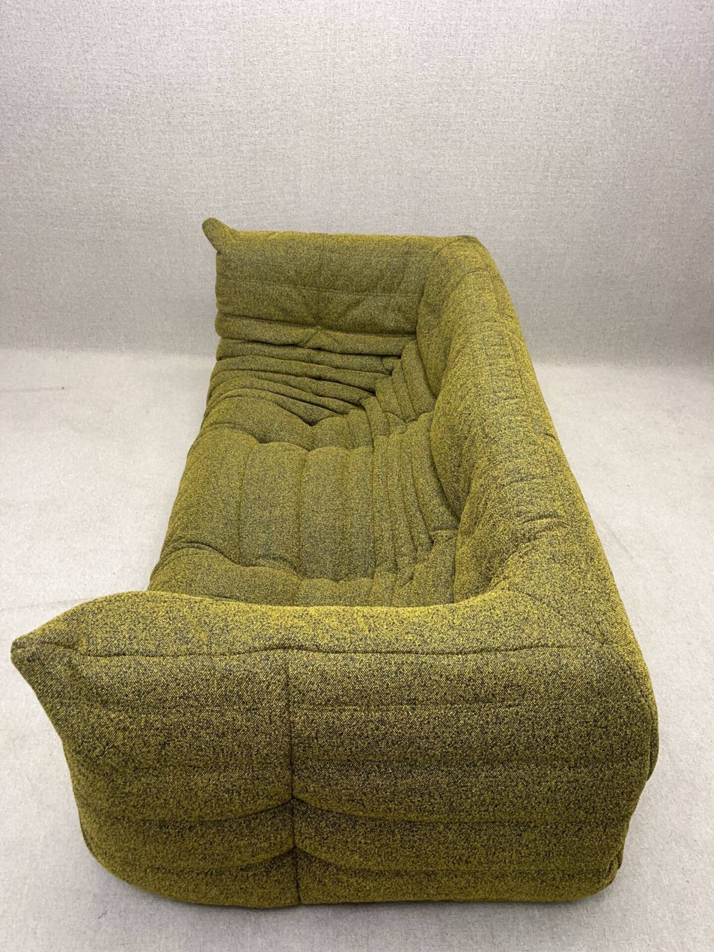 Ligne Roset Togo modular two-seater with armrests.