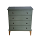 Commode vert forest