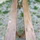 Pair of farm benches 150 cm