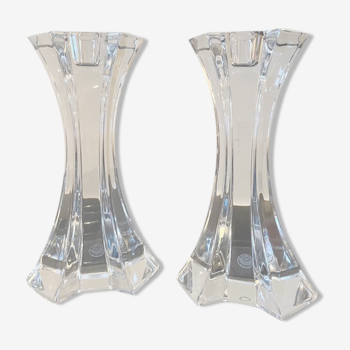Duo chandeliers en cristal Lenox