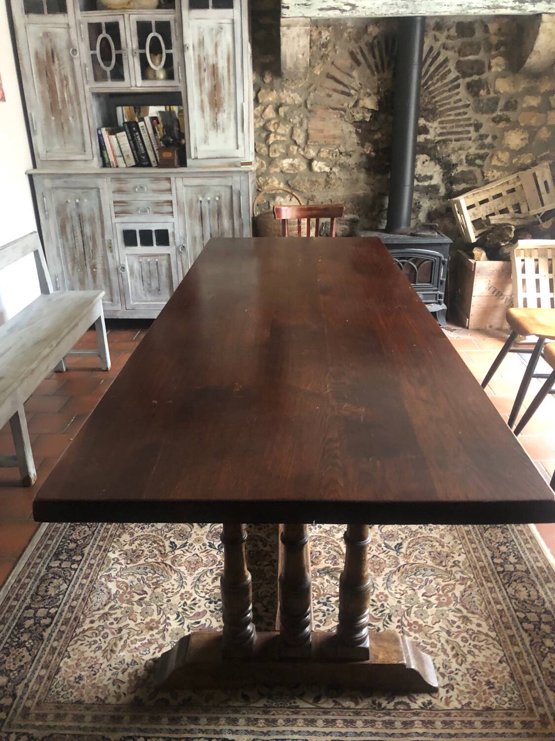 Oak monastery table