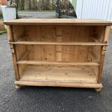 Superbe commode ancienne en bois massif – Style anglais / XIXe siècle