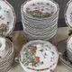 Bernardaud Limoges table service, "Hong-Kong" model, 53 pieces, 20th century.