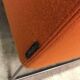 vintage orange armchair / single seat / club seat