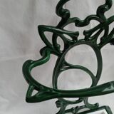 Art Nouveau style cast iron umbrella stand