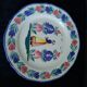 Old HB Quimper Plate Breton Decor Hand Painted