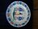Old HB Quimper Plate Breton Decor Hand Painted