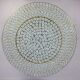Large Round Mosaic Coffee Table by Berthold Muller, 1950s