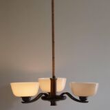 Paavo Tynell for Taito Oy, an Art Deco chandelier model '1255/3', Finland, 1930s.