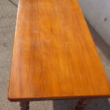Large bistro table turned feet