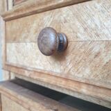 Inlaid wood and marble chest of drawers – Classic style