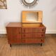 Coiffeuse de style scandinave en bois plaqué , années 70