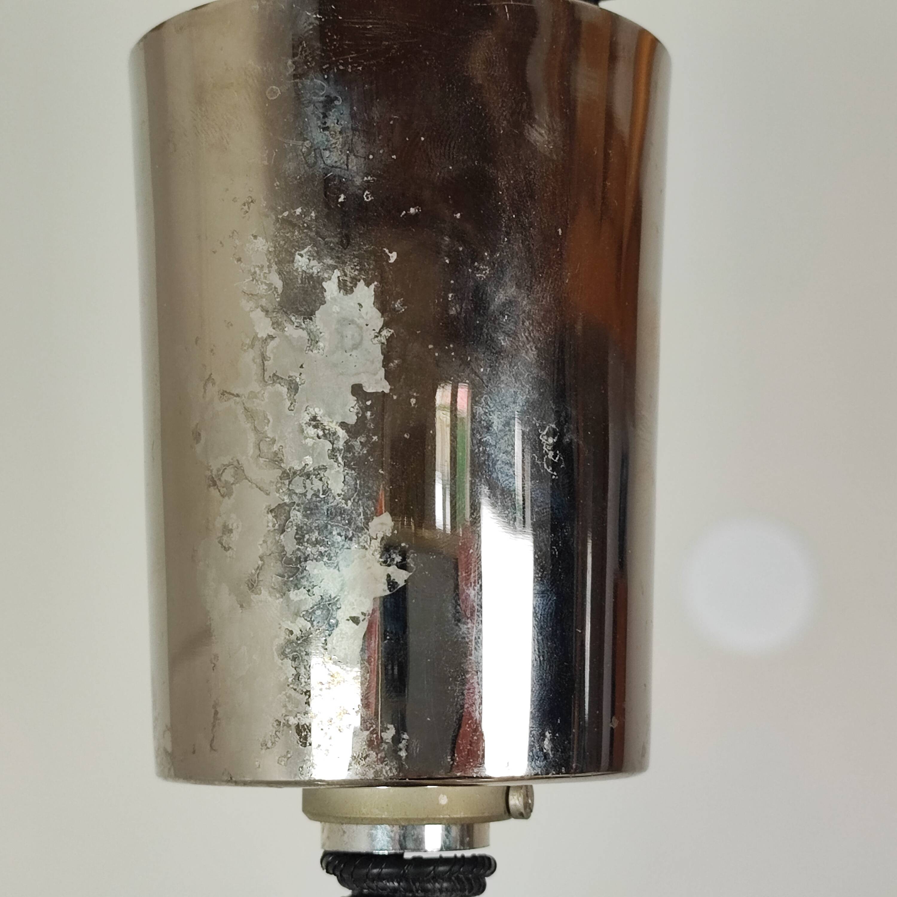 Space age 70' pendant light