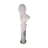 Column with bust
