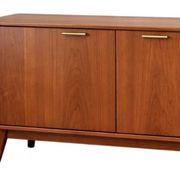 Commode, Enfilade scandinave vintage en teck