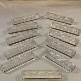Crystal knife holder