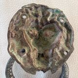 Bronze lion door knocker