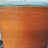 Chaises a coques et tissu  vert