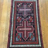 Hand-knotted Caucasian carpet - 140 x 82 cm
