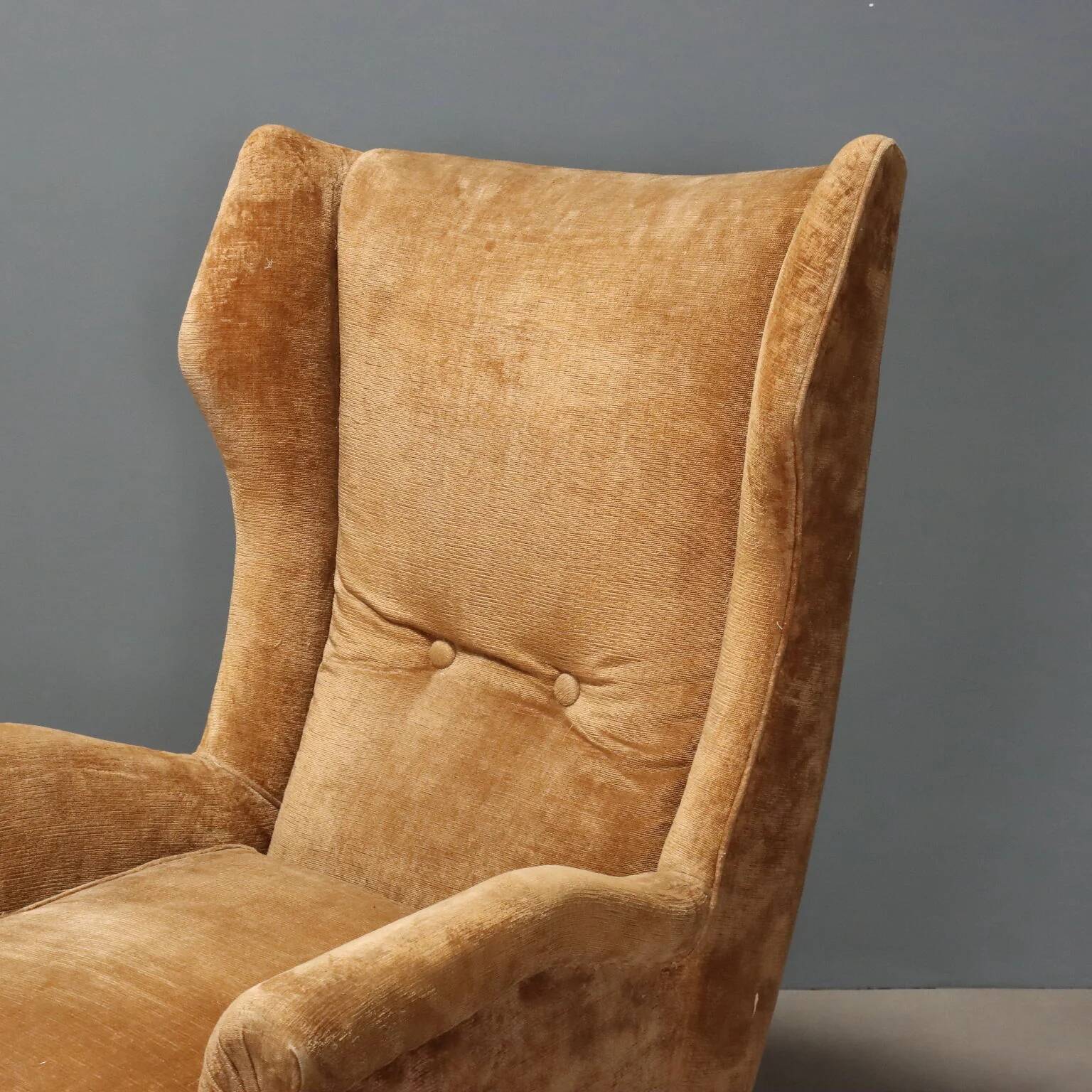 Paire de fauteuils bergère des années 1950