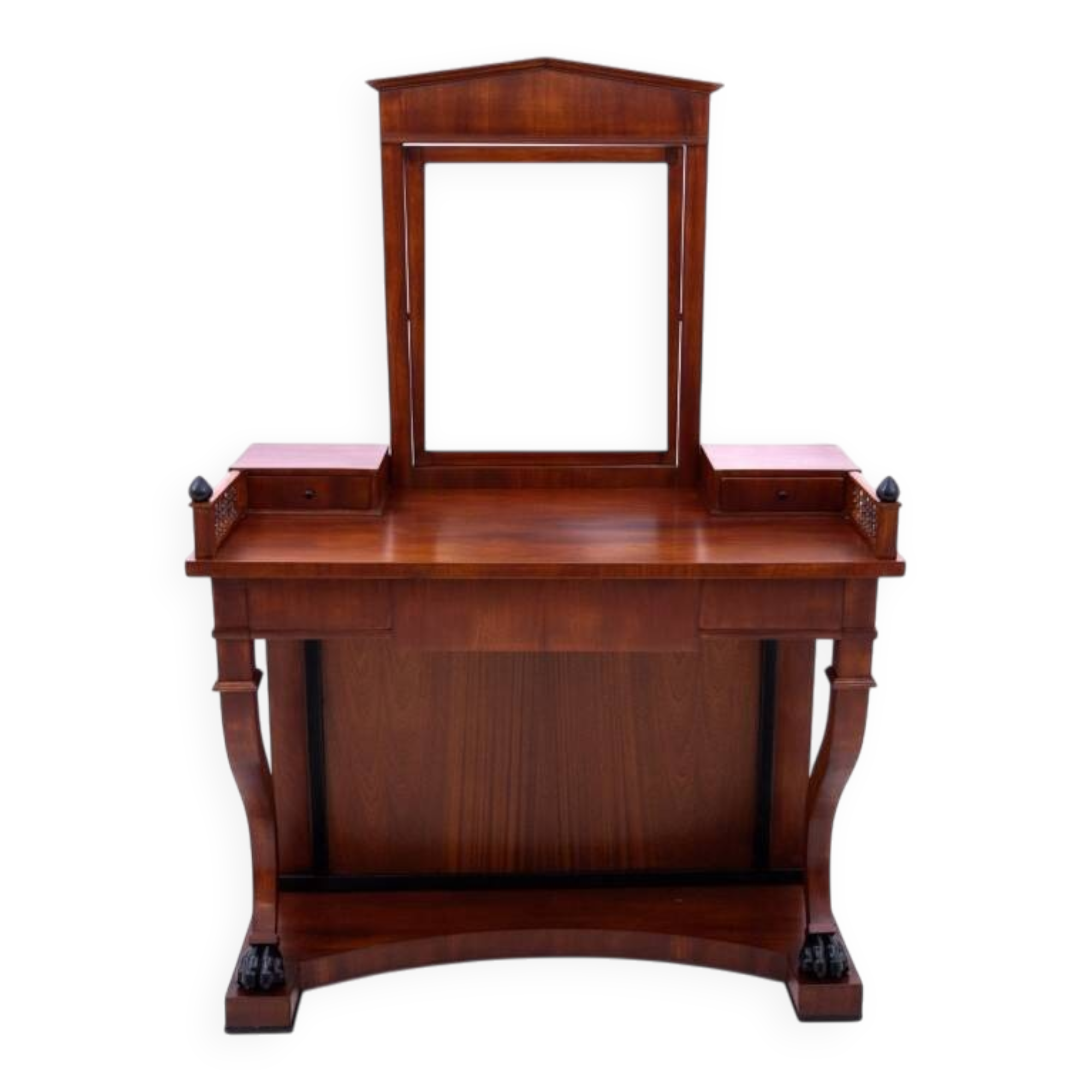 Antique dressing table from Northern Europe, circa 1880. After renovation.