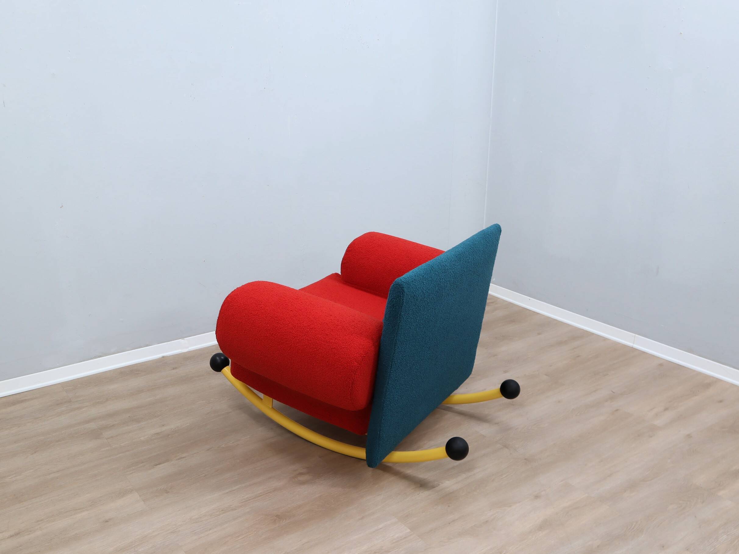 Topolino Rocking Chair by Seveso & Trezzi for Felice Rossi, 1980s