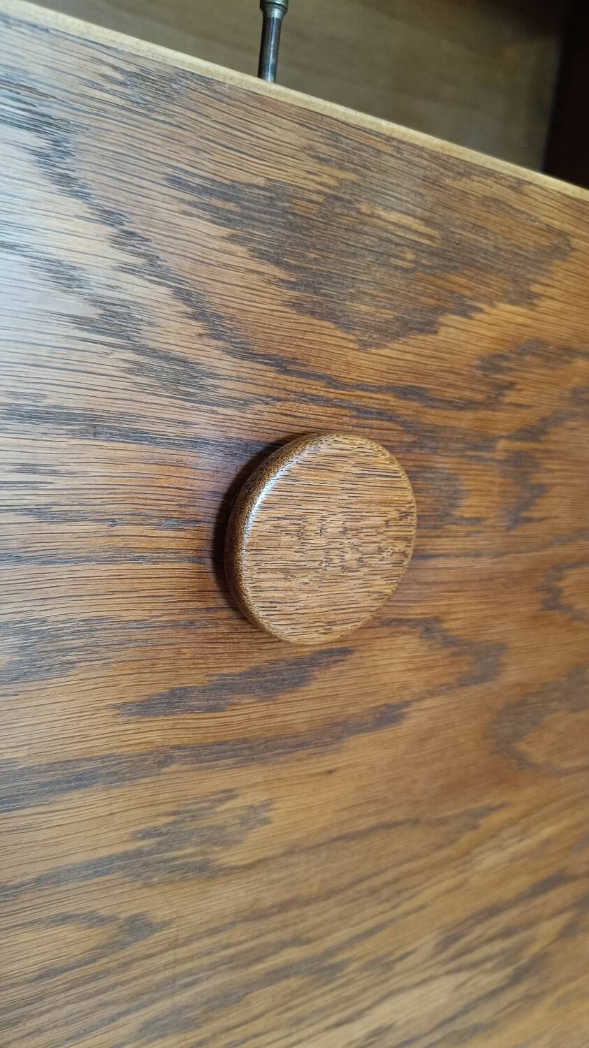Secretary desk Amsterdam School Art Deco signed Eshuis & Co.