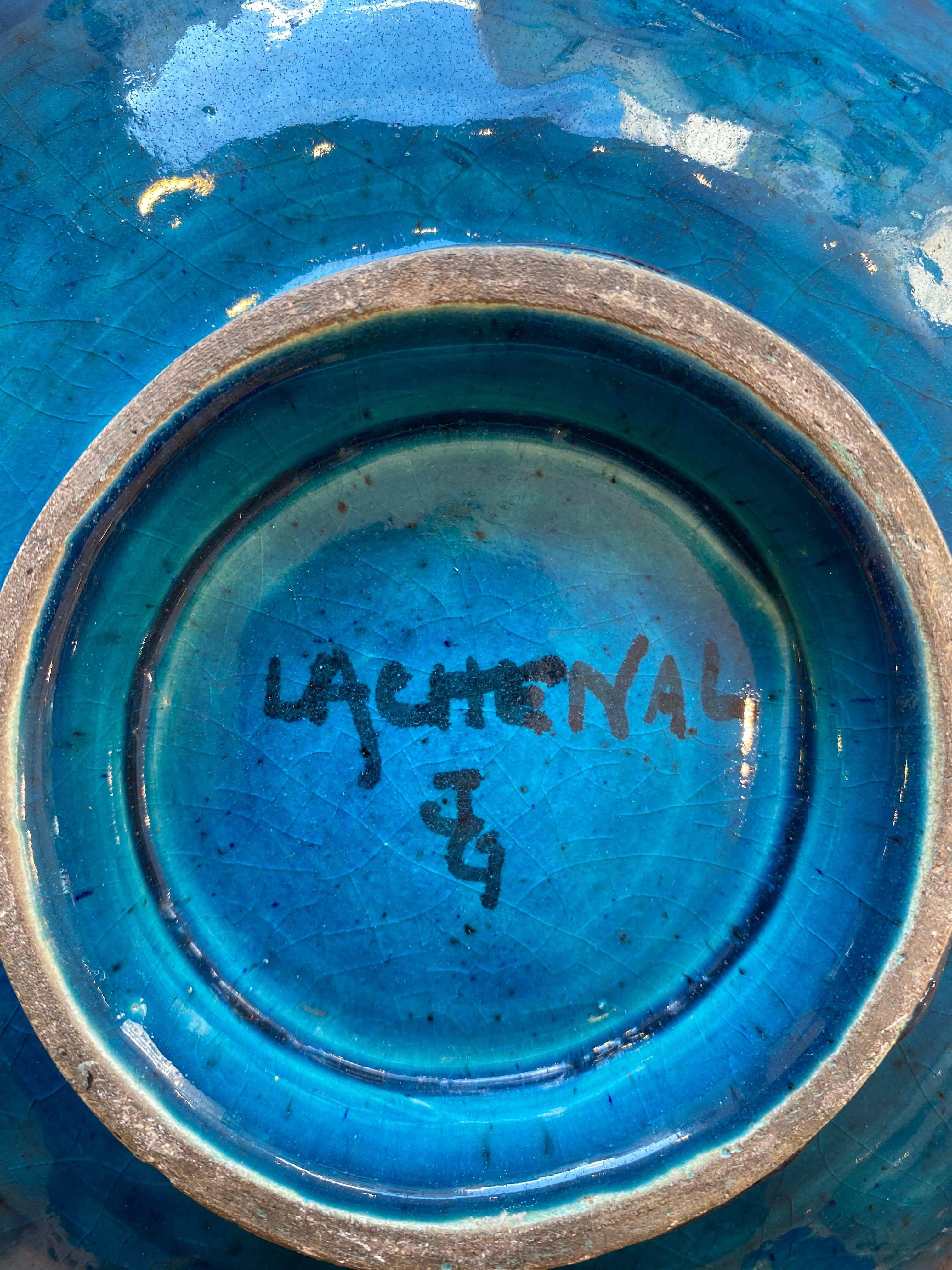 Ceramic dish by Edmond Lachénal