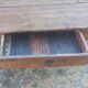 19th-century oak farmhouse coffee table 149cm