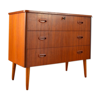Commode scandinave teck 1960 vintage