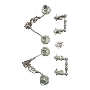 Chandelier et poignées de piano